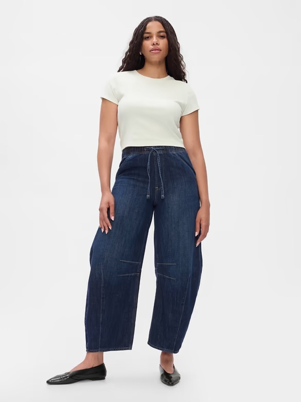 Gap Mid-Rise Easy Horseshoe Jeans Baggy Barrel Streetwear Skater Slouchy NEW XXL